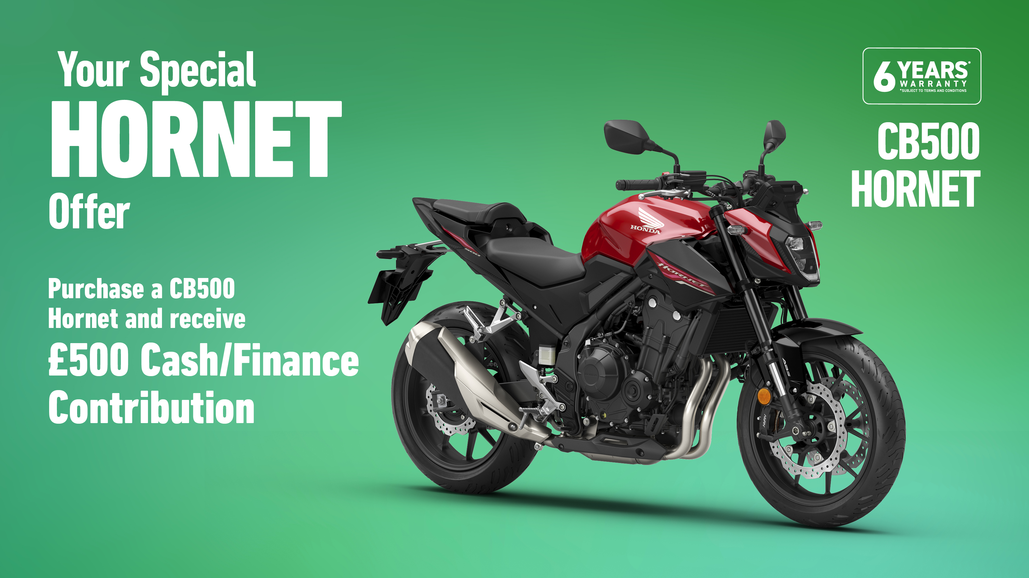 Your Special HORNET Offer